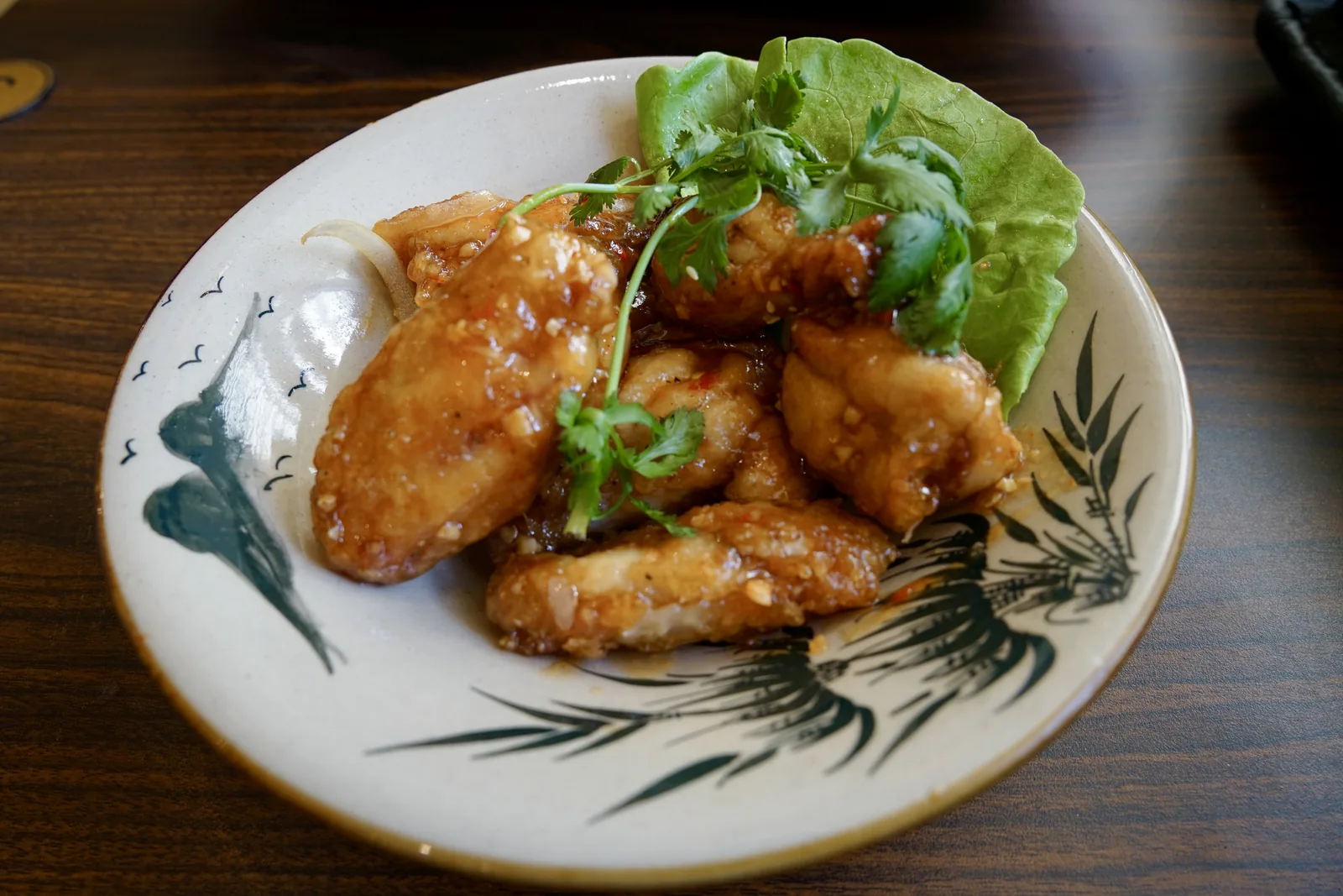 Caramelised Vietnamese chicken wings